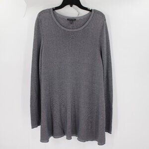Eileen Fisher Tunic Shirt Women XL Tencel Lyocell Long Sleeve pullover casual